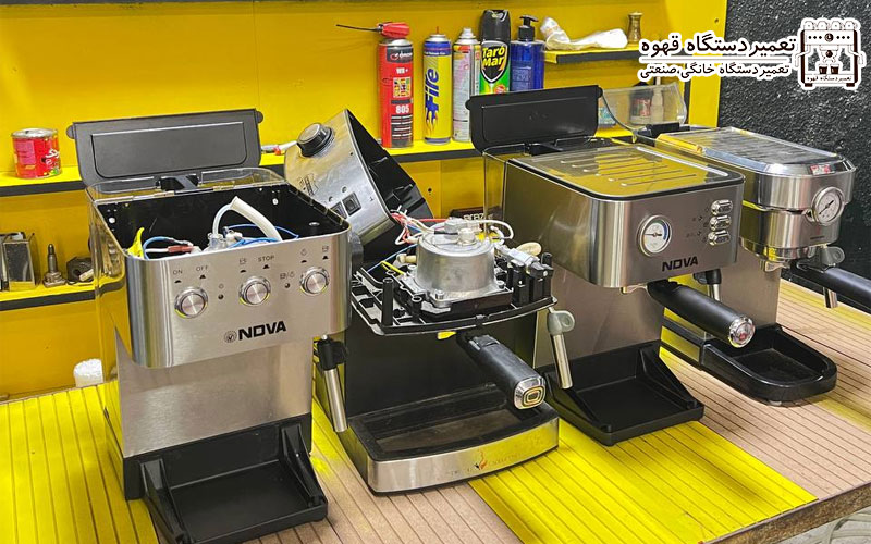مشکلات رایج و راه حل های تعمیر دستگاه قهوه ساز و اسپرسو ساز خانگی